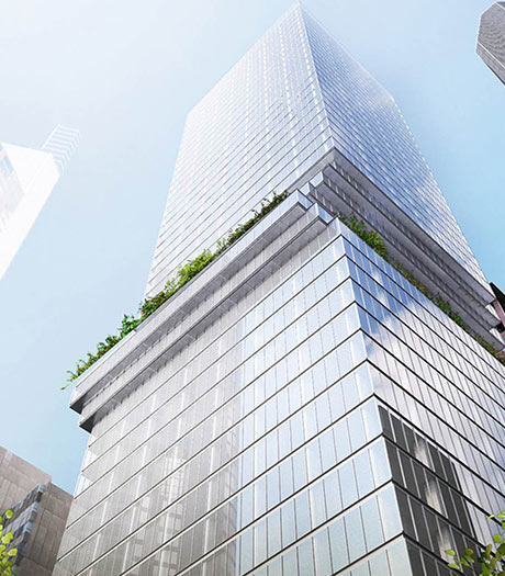 Architektonisch ansprechendes Gebäude