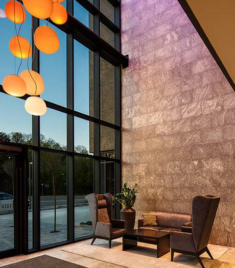 Empfangsbereich im Eislinger Tor