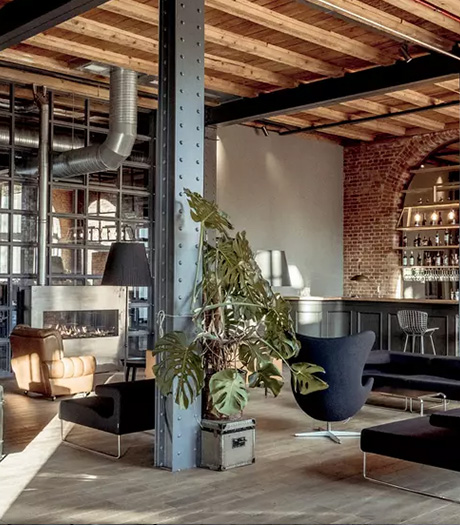 Lounge im Zweigwerk No. 11