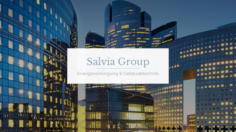 Gebäude in Frankfurt bei Nacht